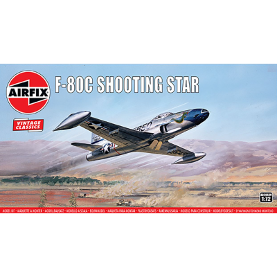 F-80C Shooting Star - 1/72 SCALE - AIRFIX A02043V 